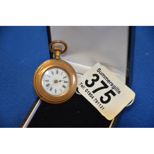 375 - Tornado ladies pocket watch