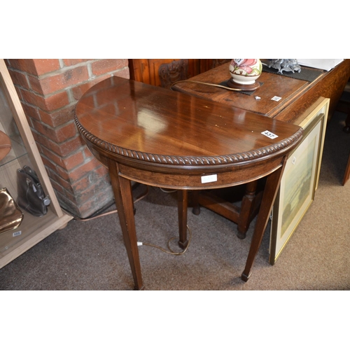 437 - Mahogany games table