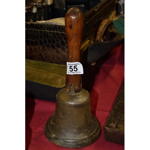 55 - GWR Railway bell marked 'Jo'