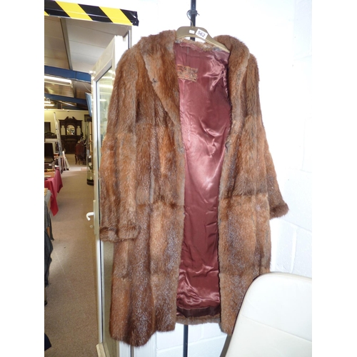 562 - Fur coat from Bainbridge & Co Newcastle