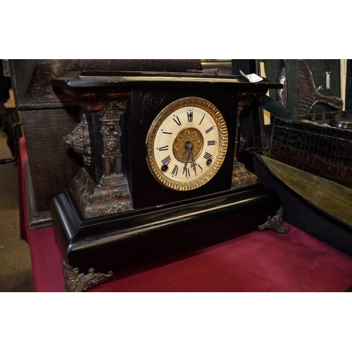 57 - Welch mantle clock