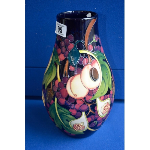 95 - Moorcroft Queen's choice vase 30cm height