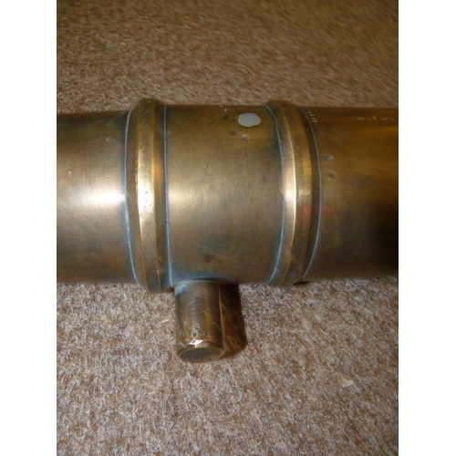 36 - 19th Century Ship's Cannon - Marked with Crown, Broad Arrow & '7167'
Weight 30-50kg approx