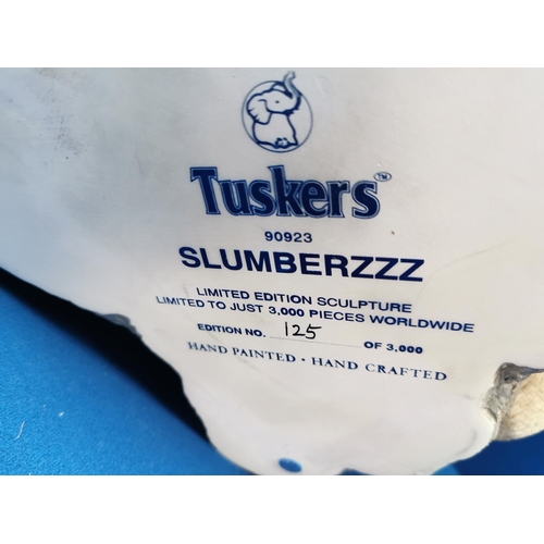 522 - Tuskers Slumberzzz Elephant Sculpture