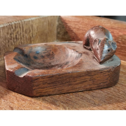 152 - Early Yorkshire Oak Mouseman Ashtray