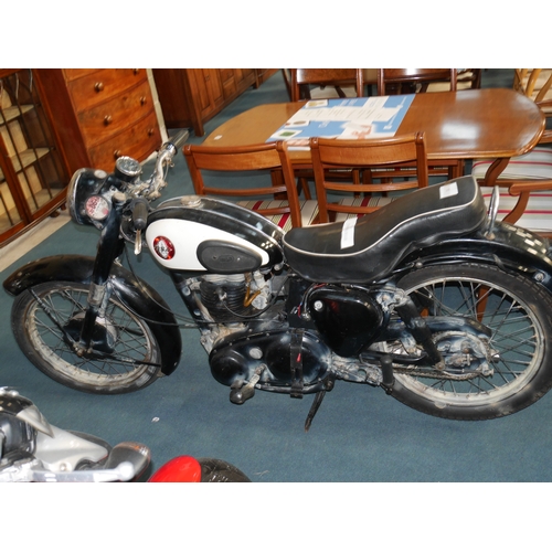 1a - BSA Phantom 250cc Black Reg TSK 555.  First registered 16 June 1958, 10 registered keepers