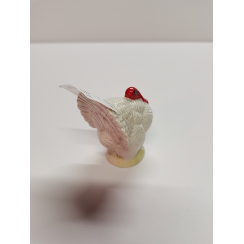 3 - Beswick Turkey Small White 7cm EXC