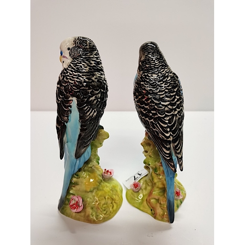 17 - 2 Beswick Budgies 1217 1216