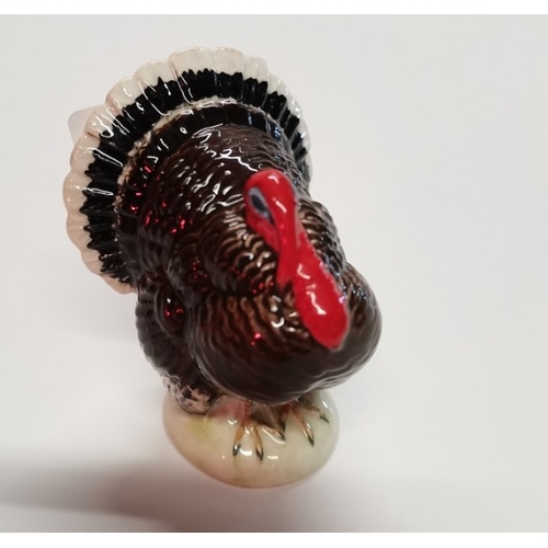 5 - Beswick Turkey small Brown 7cm EXC