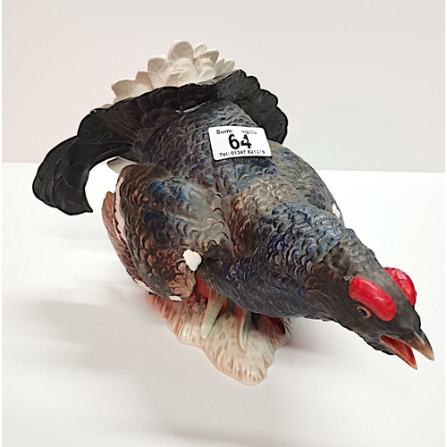 64 - Goebel Bronze Turkey CV118 30cm