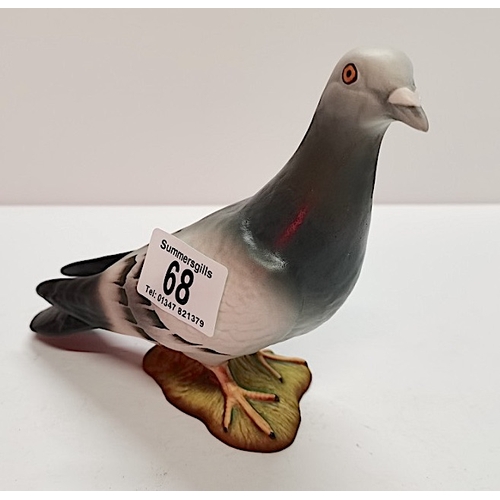 68 - Beswick Pigeon 1383 Matt Grey