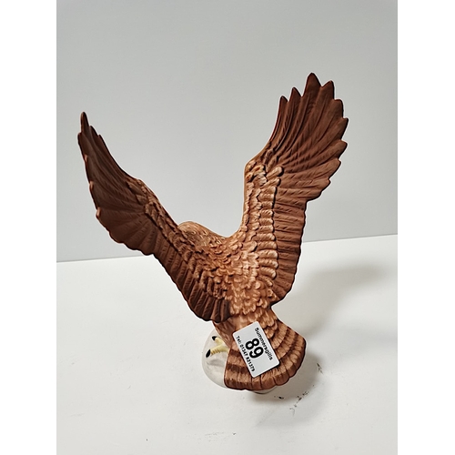 89 - Beswick Golden Eagle decanter by J G Tongue (Full)