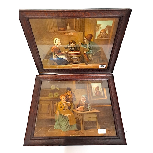 504 - PR Picture in Oak Frames 