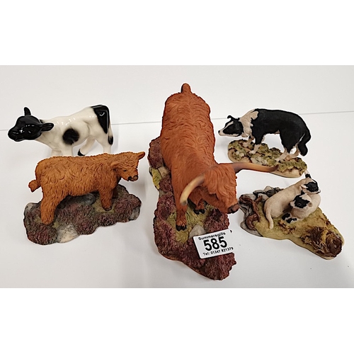 585 - Teviotdale animal Figures