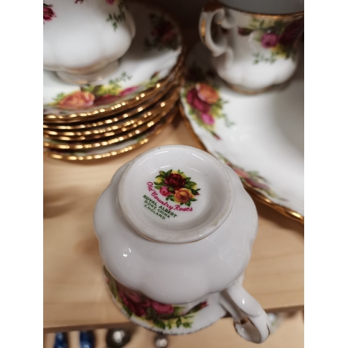 601 - Country Rose Coffee Set