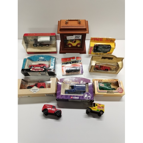 262 - Collection Model Cars-Corgi, Matchbox, etc