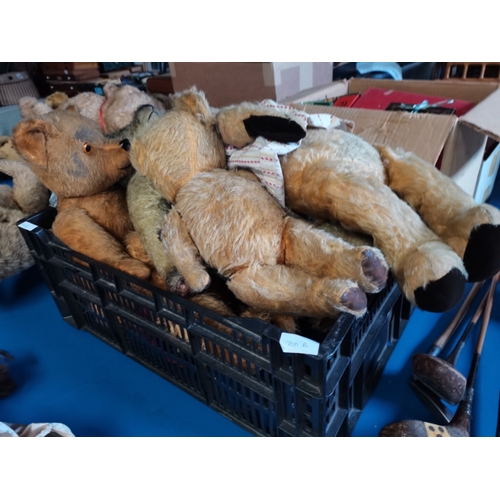 281 - 6 X Vintage Teddy Bears