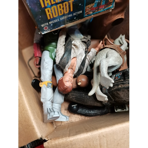 297 - Star Wars figures and Japanese Talking Robot