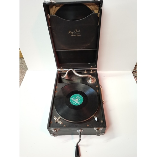 328 - Mayfair Record Player ( working condition )