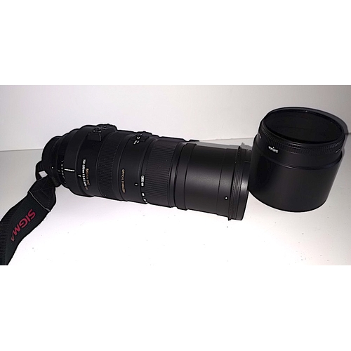 367A - Sigma DG 150-500mm lens + others, Velbon Tripod, Nixon D90 Camera, Flash Equi, Slik Stand