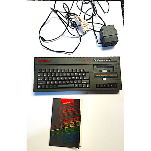 365a - Sinclair ZX Spectrum+2 128K computer and 13 games ( Working in good condition )