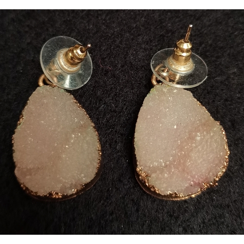 740K - pair of gem stone earings