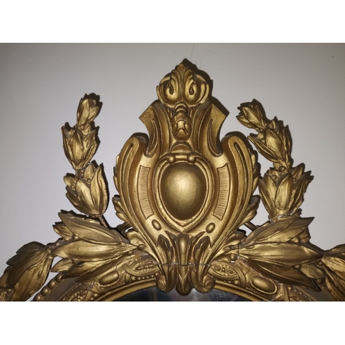 903 - Pair of Antique gilt mirrors with candle sconses
The age will be 1820-60 size 85cm x 50cm.

Slight d... 