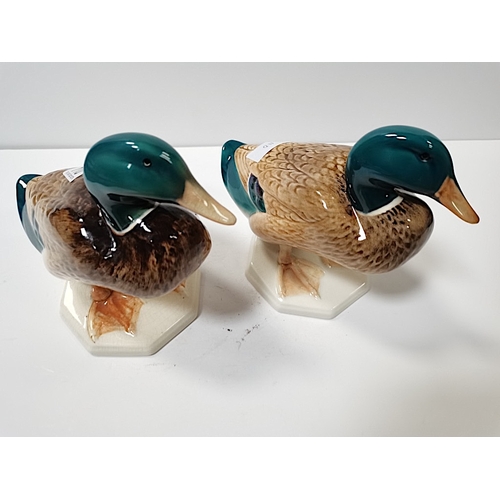 110 - 2XBeswick Mallards 817 18cm High