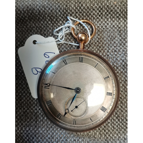 680b - French Gold Pocket watch