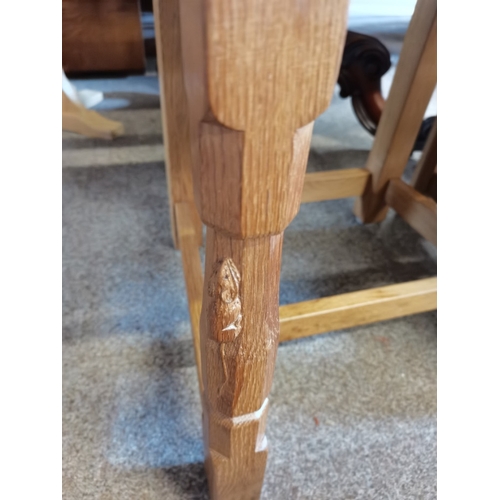 865 - Pair of Mouseman dining chairs