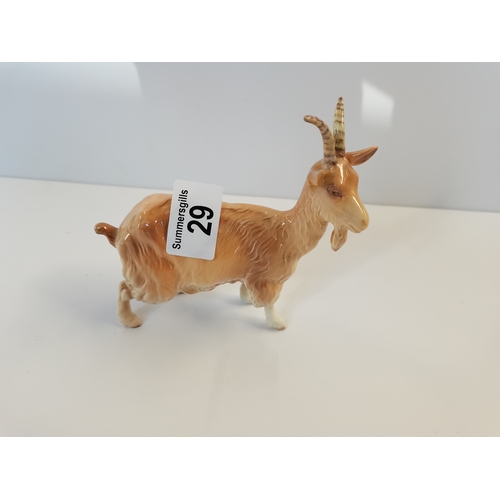 29 - Beswick Goat restoration to ear