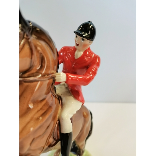 11 - Beswick Huntsman on Brown rearing horse No. 868