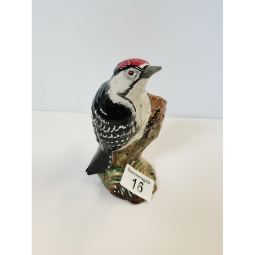 16 - Beswick Lesser Spotted Woodpecker No. 2420