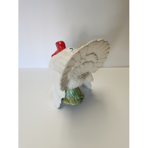 54 - Large Beswick white Turkey