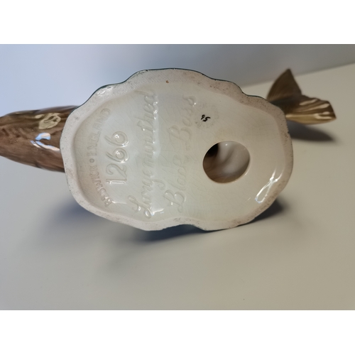 57 - Large Beswick wide mouth black bass