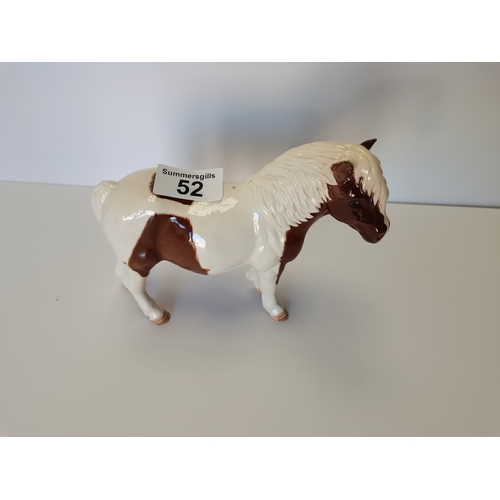 52 - Beswick Special edition Shetland pony 