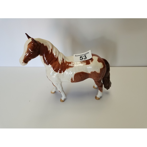 53 - Beswick Skewbald pony