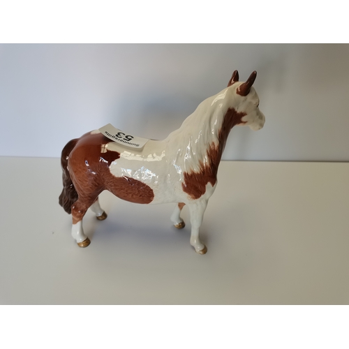 53 - Beswick Skewbald pony