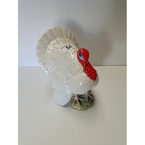 54 - Large Beswick white Turkey