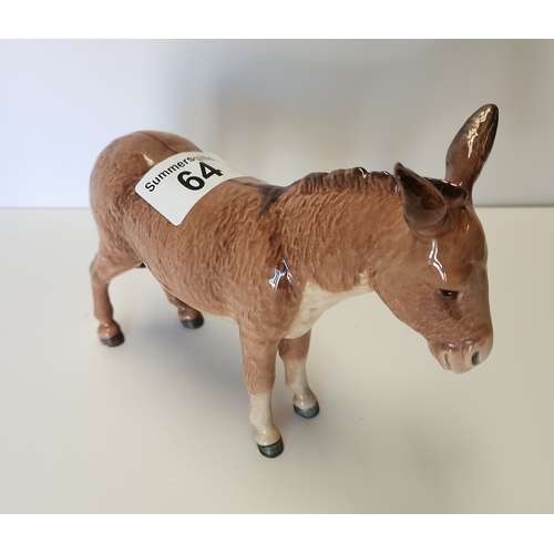 64 - Beswick Donkey jack