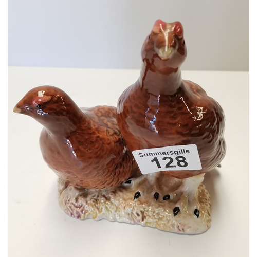 128 - Pair of Beswick Grouse