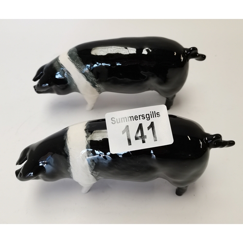 141 - Beswick Wessex Saddleback Sow