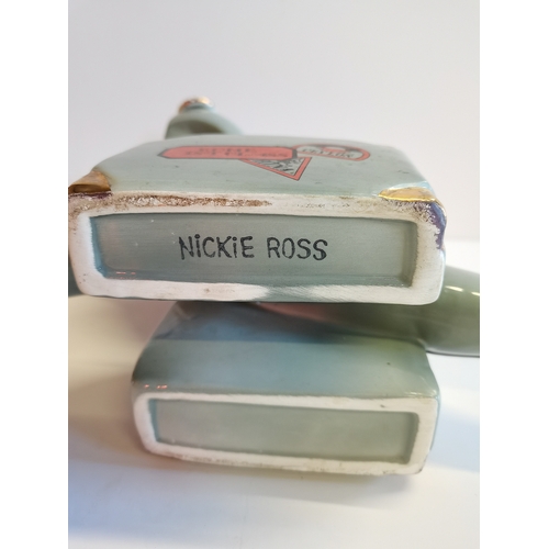 446 - Nickie Ross Bell-boy tea pot (repaired)