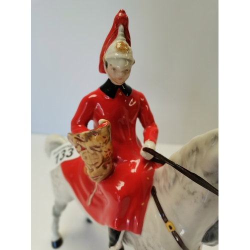 133 - Beswick lifeguard on horse