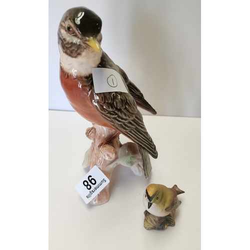 98 - Goebel Robin and Beswick Gold Crest