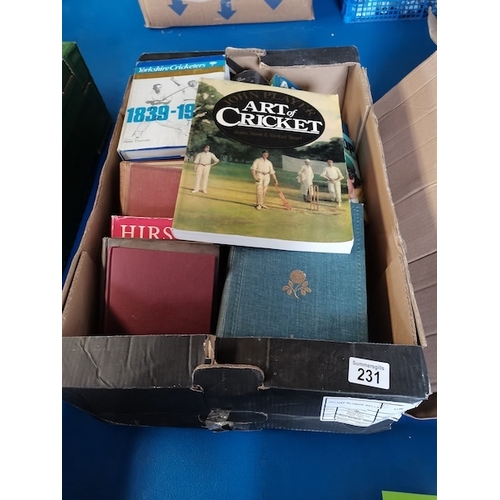 231 - Collection of Cricket books