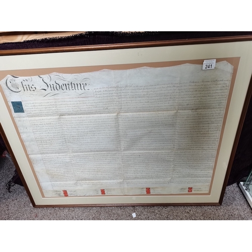 241 - Indenture between Thomas Joseph and Cuthwaite Hollings