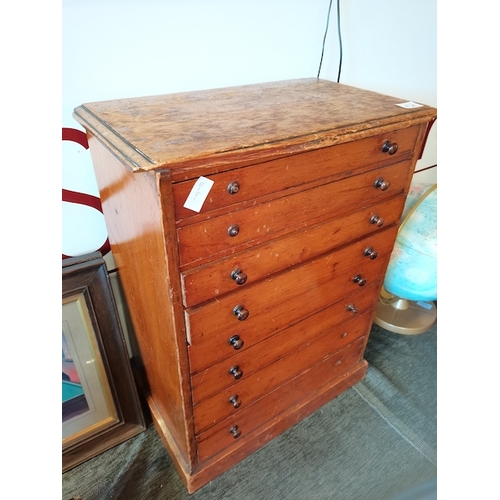 434 - Victorian Specimen cabinet 64cm x 45cm