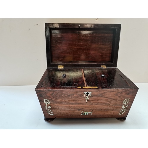 759d - 3 Antique tea boxes