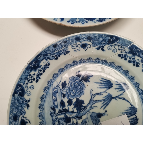 870s - Chinese blue and white plates